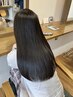 【艶・まとまりが欲しい方】カット＋髪質改善ストレート　￥18,700～