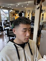 アパッシュ 春光本店(Apache) メッシュカラー フェードスタイル