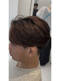 曲がる縮毛矯正センターパート