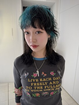 ノラ シンディ(NORA CYNDY) ケアブリーチ/デザイン/ターコイズ