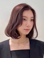 ノイ(noi) 顔周りレイヤーカットくびれヘアミルクティーベージュカラー