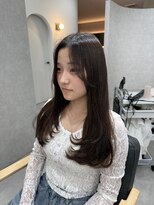 ソルア 上本町(solua) 韓国風カット / トレンドレイヤー