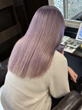 プライズ 錦糸町北口店(prize) 夏◎大人美人ラベンダーブラウン錦糸町艶髪　ブリーチハイトーン
