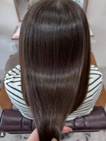 ベリテ 津田沼駅前店(verite)&nbsp;黒髪カタログ/クラゲヘアー/オリーブグレー/津田沼駅前