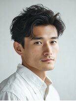 ビフィーノ リルネ フォー メン(Bifino Rilune for men)&nbsp;自然な束感で魅せる30代センターパート