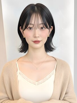 コード 四条河原町駅店(CHORD) 韓国風くびれレイヤーボブ