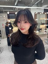ロンドウル 熊本(Lond ulu)&nbsp;暗めカラー/レイヤーカット/髪質改善/縮毛矯正/韓国ヘア
