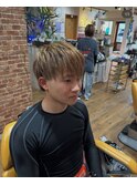 ブリーチなしワンカラー