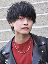 エイド 本店(aid)&nbsp;無造作束感ラウンドマッシュウルフ