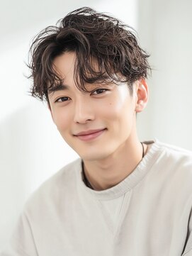 ルービック 豊中(Rubik's) 波巻きスパイラルパーマ束感モテる黒髪シークレットパーマ