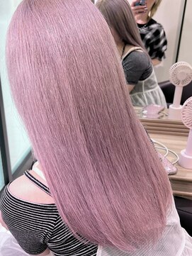 アッシュ 笹塚店(Ash) ピンクカラー/ライトピンク/ペールピンク/ハイトーンカラー