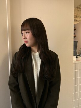 エンテ バイ アンバースデー(ENTE by UNBIRTHDAY) 重ためぱっつん前髪／マツイアカリ