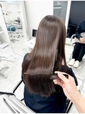 《sheer/氏家》#髪質改善#美髪矯正#縮毛矯正#ロングスタイル