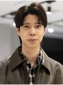 MEN’S HAIRブルーブラックシャドウパーマ