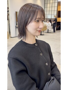 アテナ 六本松店(ATENA) レイヤーボブ　外ハネボブ　六本松