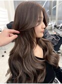 ハイライトバレイヤージュダブルカラーケアブリーチ20代30代