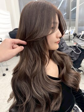 ジルブラン 土浦(JIL BLAN) ハイライトバレイヤージュダブルカラーケアブリーチ20代30代