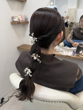 シアアルン 新小岩店(SHEER alun) 長さ活かして編み下ろし◎ 新小岩