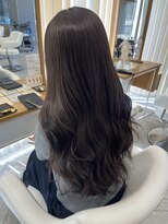 アヴァンス 広島本通店(AVANCE.) 着物ヘア/大人ガーリー/ダークアッシュ/似合わせカット