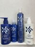 【夏限定・氷結スパ付フルコース】カット+氷結プチヘッドスパ＋シェービング