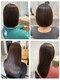 エミュ(emu)の写真/【髪質改善】思わず触れたくなる柔らかさ。なるべく傷ませない水素ストレートで、自然なツヤ髪へ◎