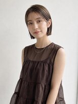 ナックアベノ(knack abeno) 艶感ダークブラウンボブ【天王寺駅】