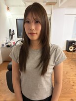 ギャザー 豊橋(Gather)&nbsp;ロングレイヤー×ワンカラー#豊橋美容室 #豊橋美容院