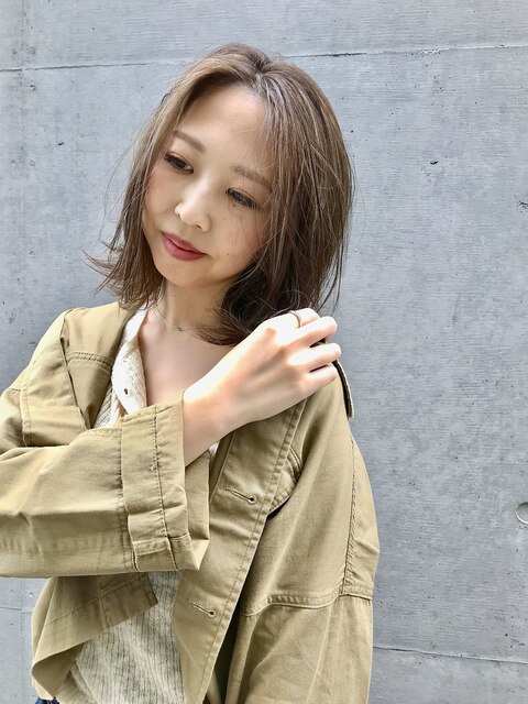 大人可愛いニュアンスボブbymai