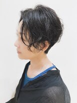 モリオ フロム ロンドン イオンモール 熊本店(morio FROM LONDON)&nbsp;【morio熊本】ハンサムショート×黒髪パーマ