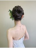 * wedding hair * 挙式ヘア