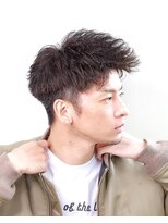 リップス 二子玉川店 (LIPPS)&nbsp;フェザージェット　ツーブロック　刈り上げ　アップバング