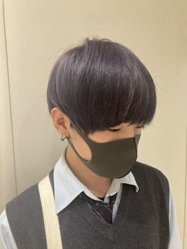 エイト新宿店(EIGHT shinjuku) パープル韓国マッシュ