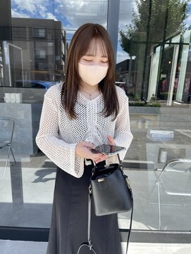 ムード カナザワ(mood kanazawa) モノグレージュうすバング