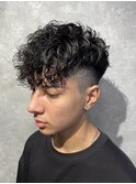 外国人風スペインカール　　k