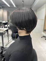 ルネ 北千住(Renee)&nbsp;ハンサムショート_ブルーブラック_アッシュグレー