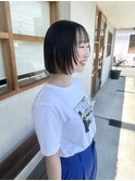 ミニボブぱつんとボブ