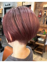ヘアーデザイン ジュモク(Hair Design Jumoku)&nbsp;刈り上げピンク
