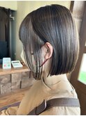 『stylist渡邊』ぱつっとボブ