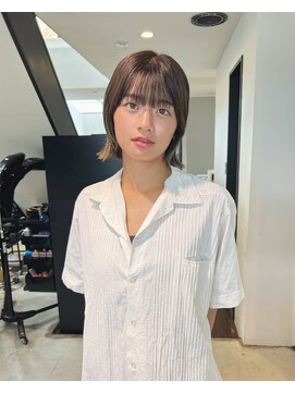 トレス(TRESS) 外ハネボブ レイヤーボブ 切りっぱなしボブ 大人ボブ