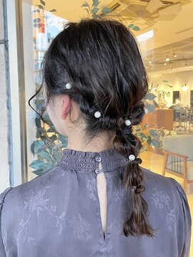 ミスト(mist) 〔mist〕編みおろし/パールアレンジ/ブライダルヘア/金沢文庫