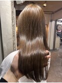 【表参道　roijir】ブリーチなしベージュ×キャラメルベージュ