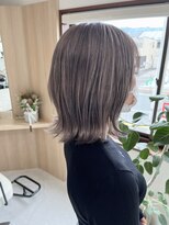 メロウ(mellow)&nbsp;ダブルカラー×ミルクティーグレージュ