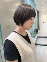 ガリカ 大名(Gallica)&nbsp;【森千晶】丸みのあるショートボブにこっくりブラウンカラー