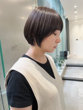 ガリカ 大名(Gallica) 【森千晶】丸みのあるショートボブにこっくりブラウンカラー