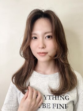 イーストハムネオ(EAST HAM NEO) ワンカールロング/透明感ベージュ