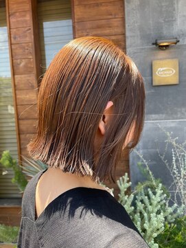 ルーム リシェール 南越谷店(Room RICHAIR) 切りっぱなしボブ