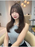 『福岡美容室/ayana』ケアブリーチで作る艶ハイトーン！
