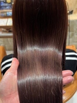 マイノリティー(Minority Produced By TOPHAIR)の写真/理想の髪質に合わせトリートメントを選択！髪質改善効果のあるトリートメントで柔らかく艶のある美髪に♪