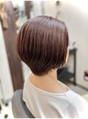 ショート×白髪染め