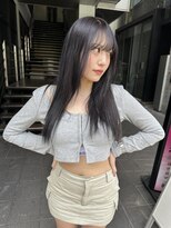 ロンド レア 天神大名店(Lond Le’a) ダブルカラーラベンダーグレージュケアブリーチ韓国ブルベ